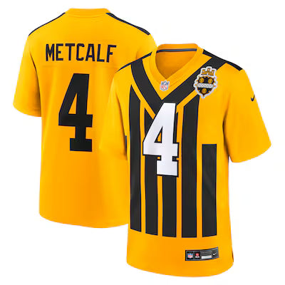 Pittsburg Steelers DK Metcalf Stitched Game Jersey