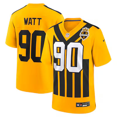 Pittsburg Steelers T. J. Watt Stitched Game Jersey