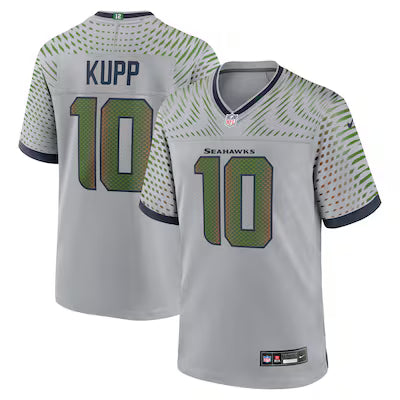 Seattle Seahawks Cooper Kupp 2025 Rivalries Stitched Game Jersey