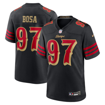 San Francisco 49ers Nick Bosa 2025 Rivalries Stitched Game Jersey