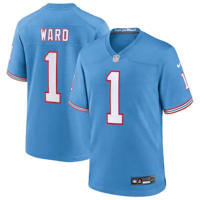Tennessee Titans Cam Ward Stitched Game Jersey