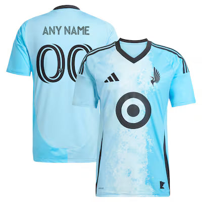 Minnesota United FC Custom Blue 2025 Club Kit Jersey