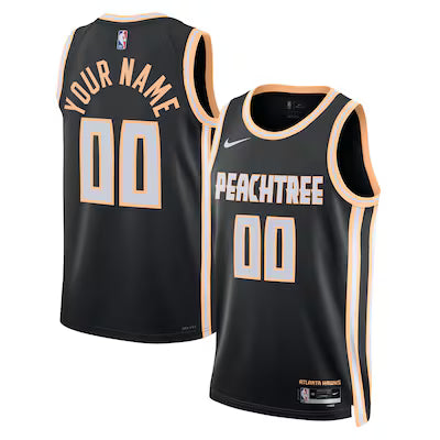 Atlanta Hawks Custom Stitched Game Jersey