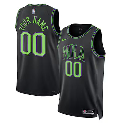 New Orleans Pelicans Custom Stitched Game Jersey