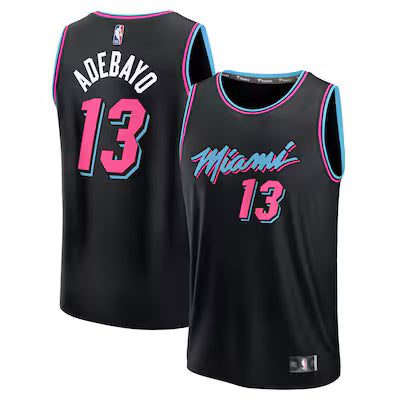 Miami Heat Bam Adebayo Stitched Game Jersey