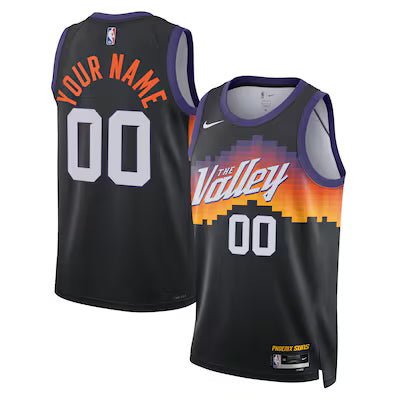 Phoenix Suns Custom Stitched Game Jersey