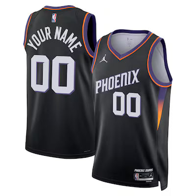 Phoenix Suns Custom Stitched Game Jersey