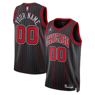Chicago Bulls Custom Stitched Game Jersey