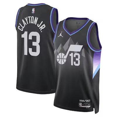 Utah Jazz Walter Clayton Jr. Stitched Game Jersey