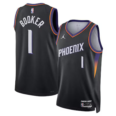 Phoenix Suns Devin Booker Stitched Game Jersey