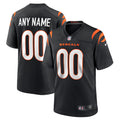 Cincinnati Bengals Custom Stitched Game Jersey