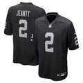 Las Vegas Raiders Ashton Jeanty Stitched Game Jersey