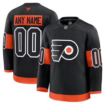 Philadelphia Flyers Custom Stitched Game Jersey