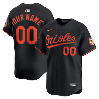 Baltimore Orioles Custom Stitched Game Jersey