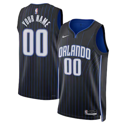 Orlando Magic Custom Stitched Game Jersey