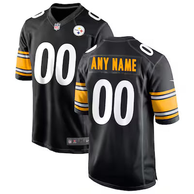 Pittsburg Steelers Custom Stitched Game Jersey