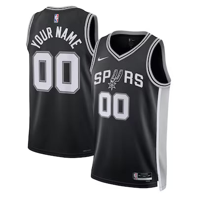 San Antonio Spurs Custom Stitched Game Jersey