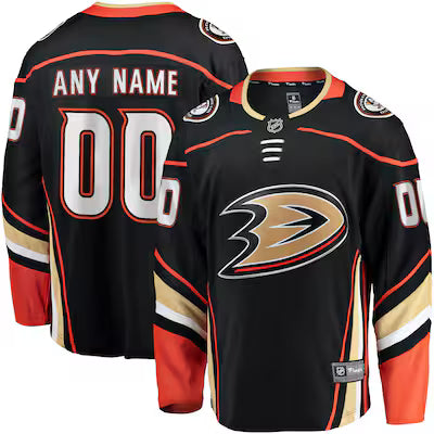 Anaheim Ducks Custom Stitched Game Jersey