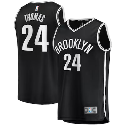 Brooklyn Nets Cam Thomas 25/26 City Edition Stitched Game Jersey