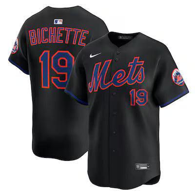 New York Mets Bo Bichette Stitched Game Jersey