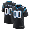 Carolina Panthers Custom Stitched Game Jersey