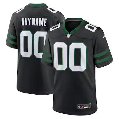 New York Jets Custom Stitched Game Jersey