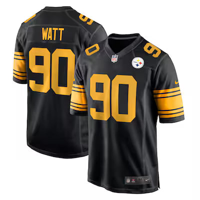 Pittsburg Steelers T. J. Watt Stitched Game Jersey