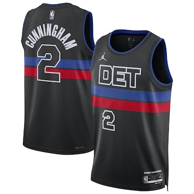 Detroit Pistons Cade Cunningham Stitched Game Jersey