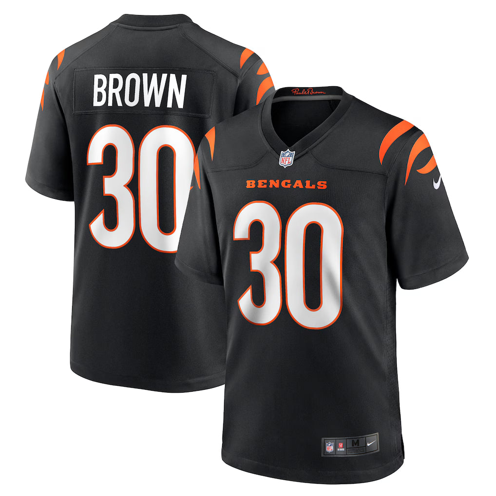 Cincinnati Bengals Chase Brown Stitched Game Jersey