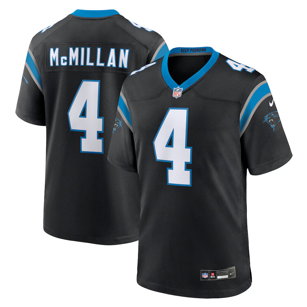 Carolina Panthers Tetairoa McMillan Stitched Game Jersey