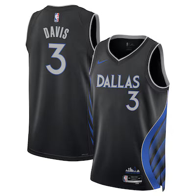 Dallas Mavericks Anthony Davis Stitched Game Jersey