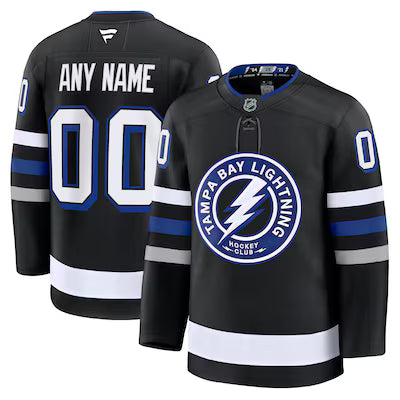 Tampa Bay Lightning Custom Stitched Game Jersey