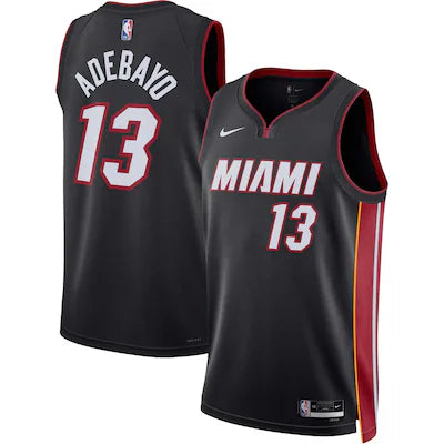 Miami Heat Bam Adebayo Stitched Game Jersey