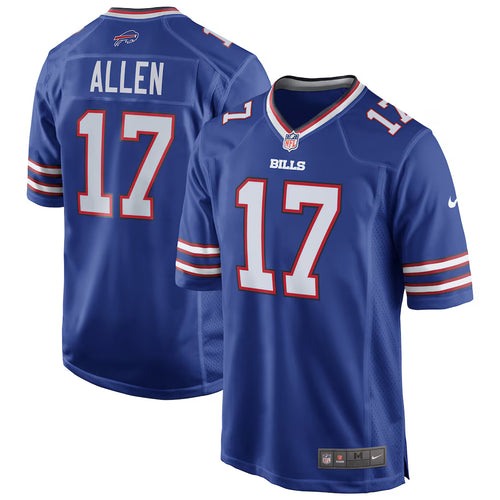Buffalo Bills Josh Allen 2025 Rivalries Stitched Game Jersey