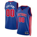 Detroit Pistons Custom Stitched Game Jersey