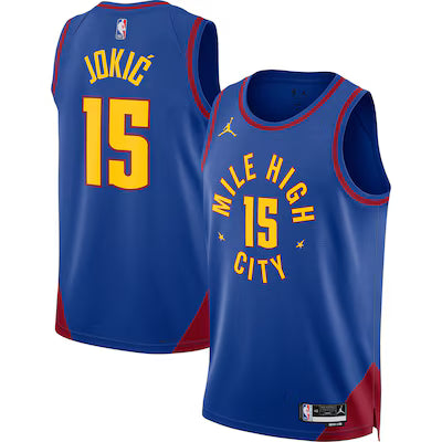 Denver Nuggets Nikola Jokić Stitched Game Jersey