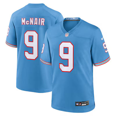 Tennessee Titans Steve McNair Stitched Game Jersey