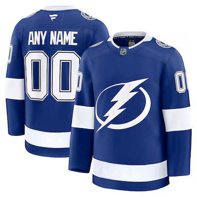 Tampa Bay Lightning Custom Stitched Game Jersey