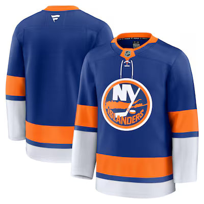 New York Islanders Blue Stitched Game Jersey