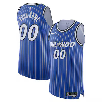 Orlando Magic Custom Stitched Game Jersey