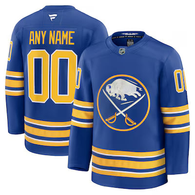 Buffalo Sabres Custom Stitched Game Jersey