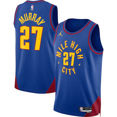 Denver Nuggets Jamal Murray Stitched Game Jersey