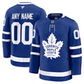 Toronto Maple Leafs Custom Blue Stitched Game Jersey