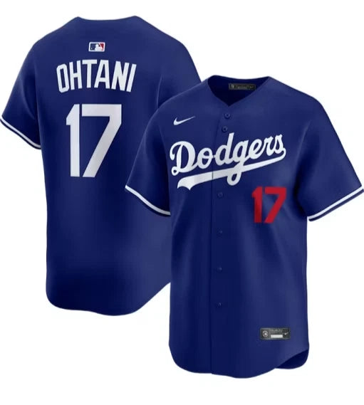 Los Angeles Dodgers Shohei Ohtani Stitched Game Jersey