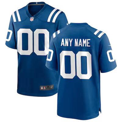 Indianapolis Colts Custom Stitched Game Jersey