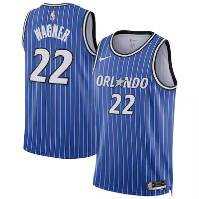 Orlando Magic Moritz Wagner Stitched Game Jersey