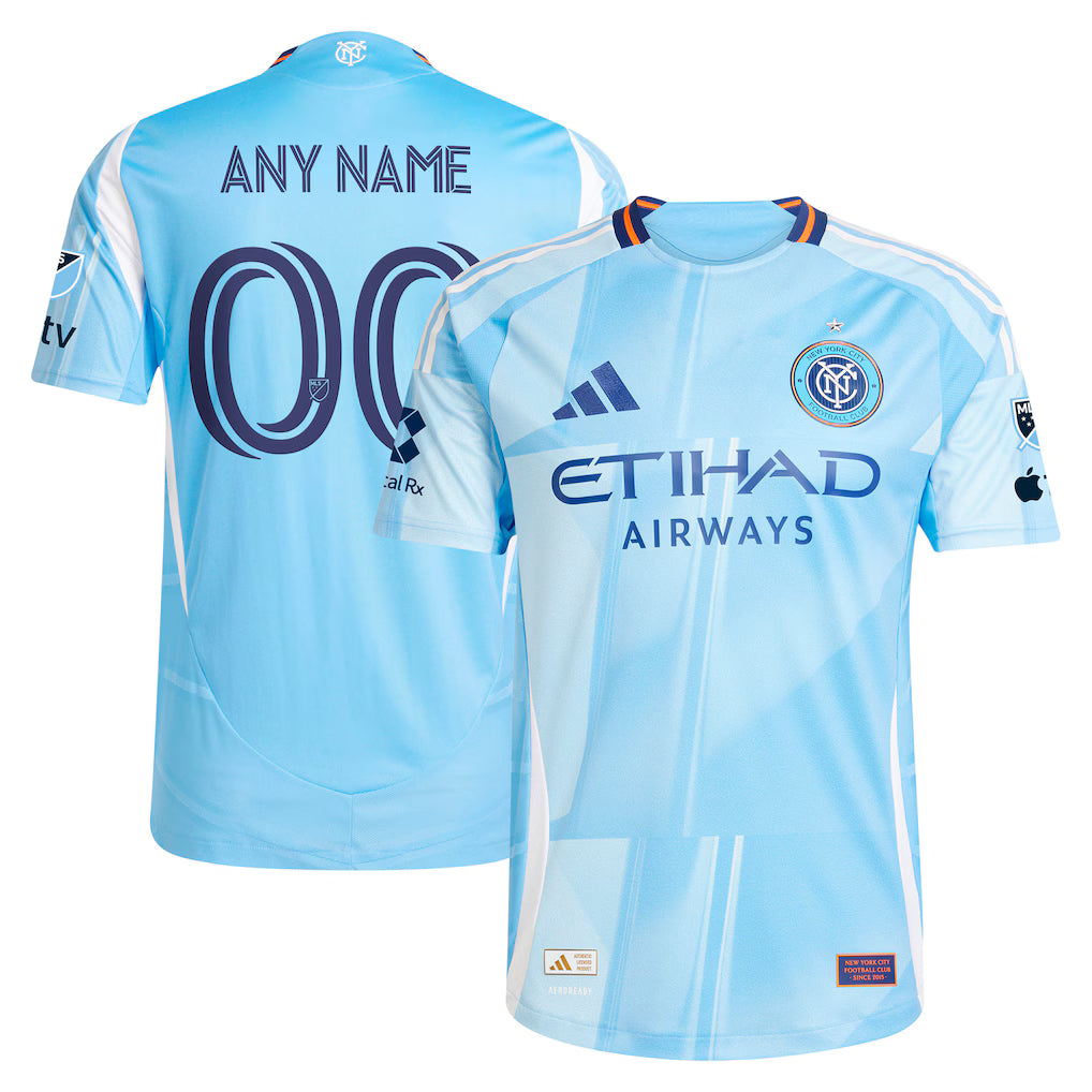 New York City FC Custom 2025 Club Kit Jersey