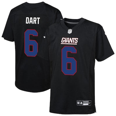 New York Giants Jaxson Dart Stitched Game Jersey