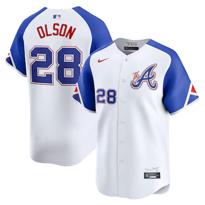 Atlanta Braves Matt Olson Stitched Game Jersey
