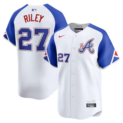 Atlanta Braves Austin Riley Stitched Game Jersey